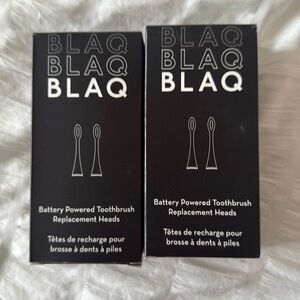 Blaq toothbrush heads (7 individual heads)